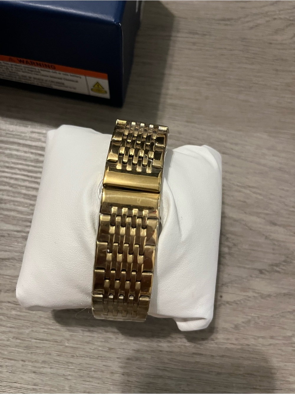 Montres Prestige MPW-0078 Men’s Gold Tone Multi-Dial Watch NWT Box - Picture 8 of 10